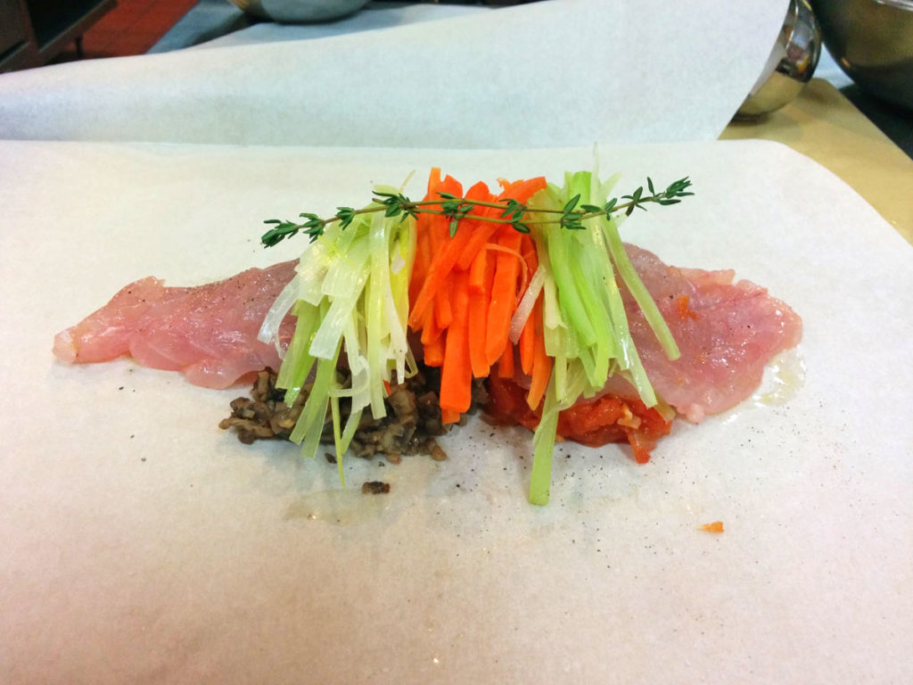 Fish in Parchment Paper