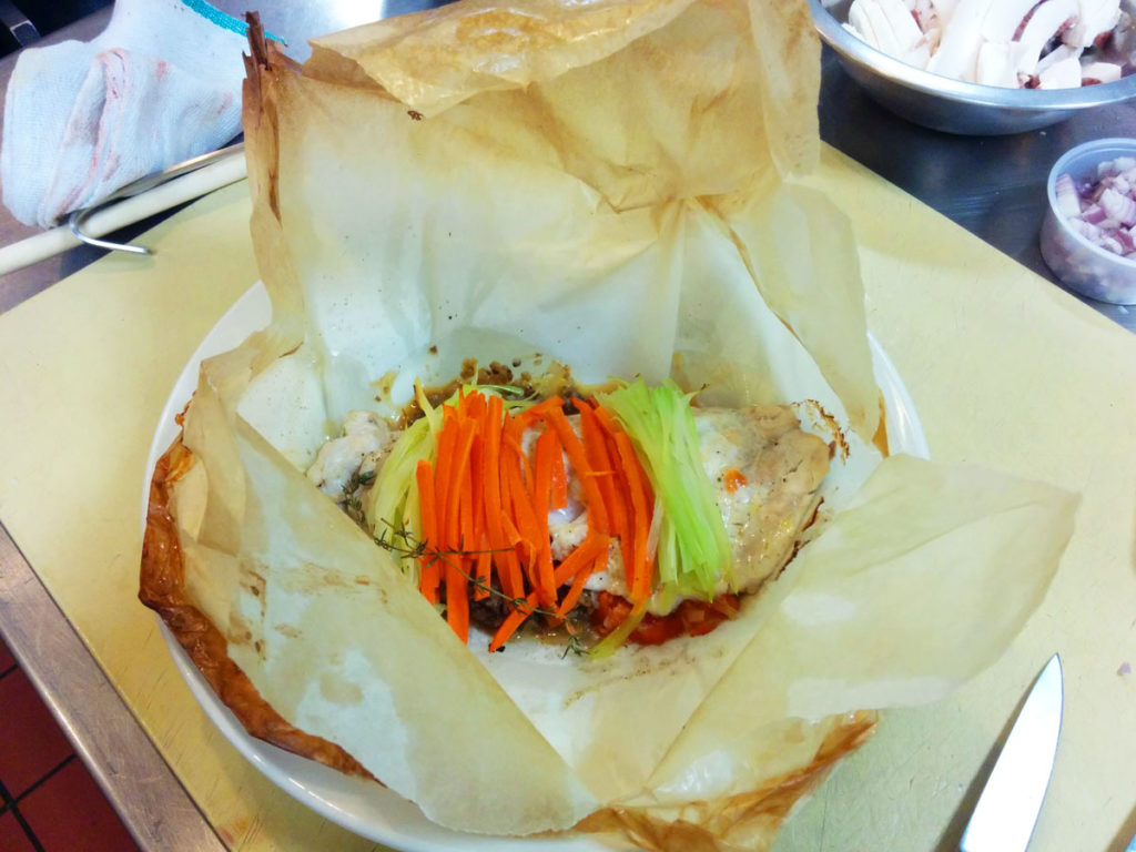 Papillote Fish in Parchment Paper