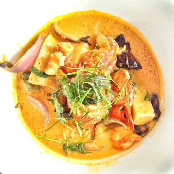 Crave Fishbar Lobster Curry